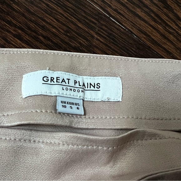 Great Plains London- Midi Skirt- Viola Drape | Size US 6 - 100% Viscose - Picture 3 of 5